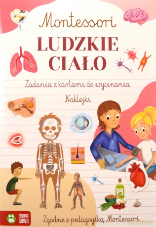 Montessori. Ludzkie ciało - Zuzanna Osuchowska, Marcelina Gradowska [KSIĄŻKA]