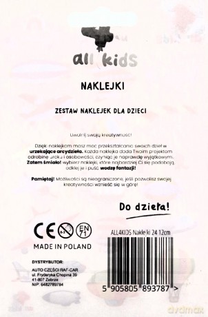 Naklejki dla dzieci Samoloty 2