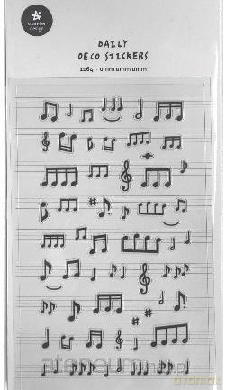 Naklejki ozdobne Muzyka Nuty
