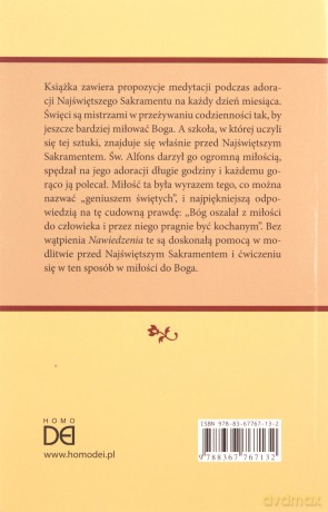 Nawiedzenia Najświetniejszego Sakramentu - Alfons Maria de Liguori [KSIĄŻKA]