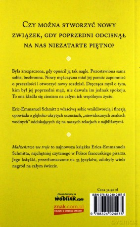 Małżeństwo We Troje - Eric-Emmanuel Schmitt [KSIĄŻKA]