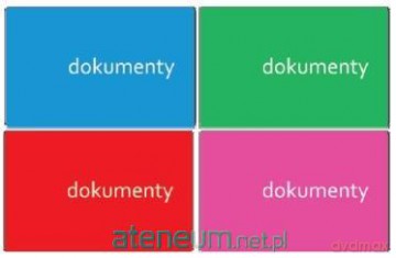 Okładka na dokumenty Duo PVC Modern mix