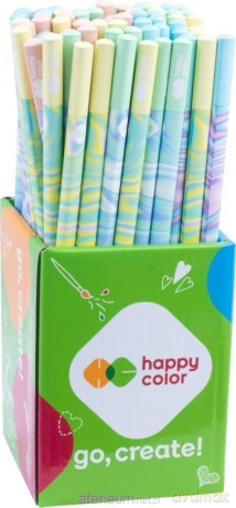 Ołówek trójkątny 2B Pastel (24szt)