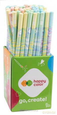 Ołówek trójkątny 2B Pastel (72szt)