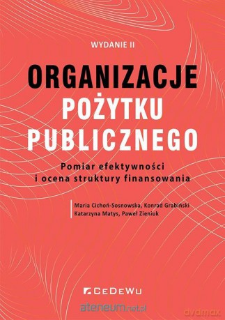 Organizacje pożytku publicznego [KSIĄŻKA]