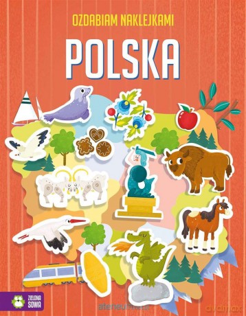 Ozdabiam naklejkami. Polska - Ewelina Protasewicz [KSIĄŻKA]