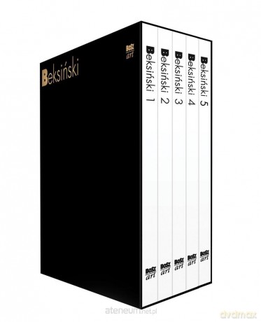Pakiet: Beksiński (Tom 1-5) miniatury w etui - Zdzisław Beksiński, Wiesław Banach [KSIĄŻKA]