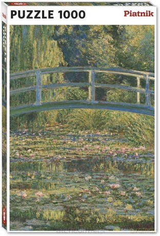 PIATNIK 1000 el. - Monet, Most nad stawem [PUZZLE]