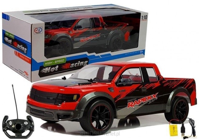 Pick Up czerwony zdalnie sterowany