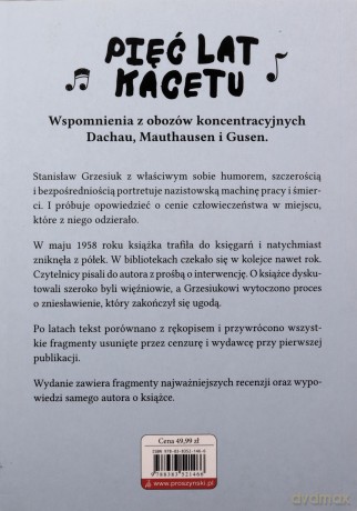 Pięć lat kacetu - Stanisław Grzesiuk [KSIĄŻKA]
