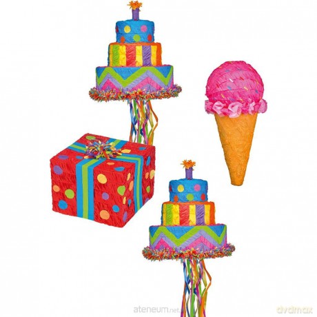 Piniata urodziny papier MIX