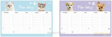 Plan lekcji A4 Puppy Sign (10szt)
