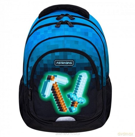 Plecak Astrabag Blue Pixel AB330