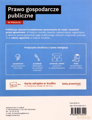 Prawo gospodarcze publiczne w pigułce w.3 [KSIĄŻKA]