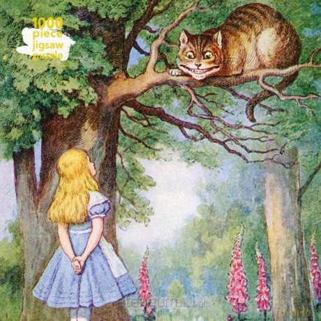 Puzzle 1000 el. Alicja w Krainie Czarów i Kot Cheshire [PUZZLE]