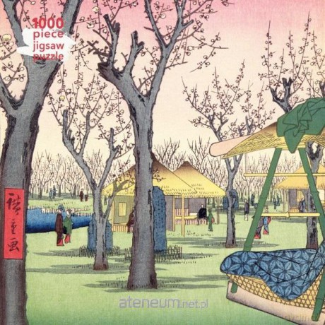 Puzzle 1000 el. Ogród śliw Utagawa Hiroshige [PUZZLE]