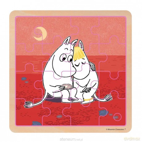Puzzle 16 el. drewniane Muminki - Troska [PUZZLE]