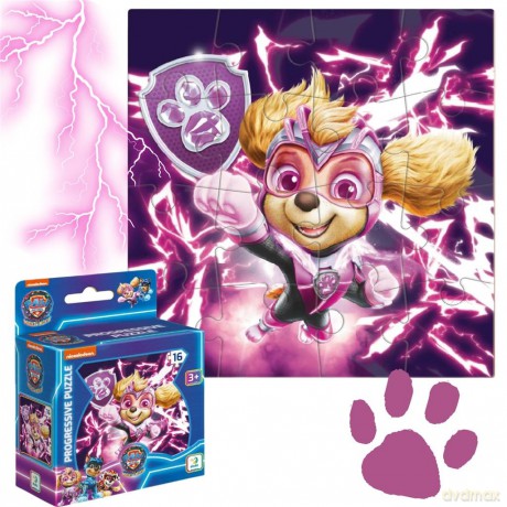 Puzzle 16 el. Psi Patrol. Skye [PUZZLE]