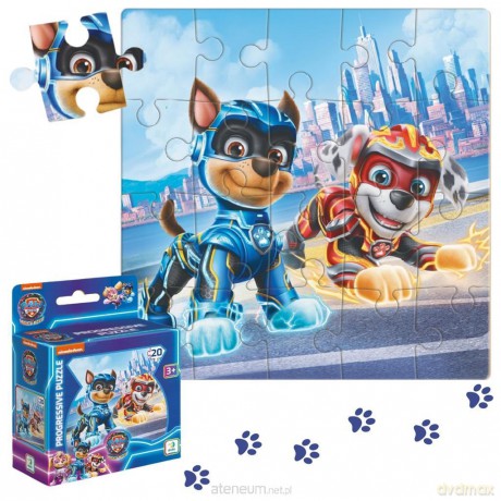Puzzle 24 el. Psi Patrol. Chase i Marshal [PUZZLE]