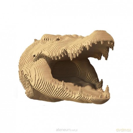 Puzzle 3D kartonowe - Krokodyl [PUZZLE]