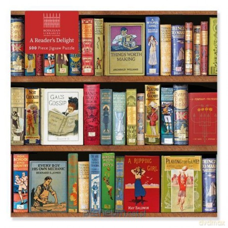 Puzzle 500 el. Książki Biblioteka Bodlejańska [PUZZLE]