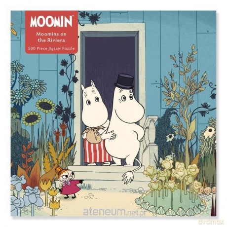 Puzzle 500 el. Muminki Mama, Tata i Mała Mi [PUZZLE]