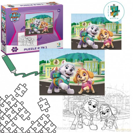 Puzzle 60 el. 2w1 Psi Patrol [PUZZLE]