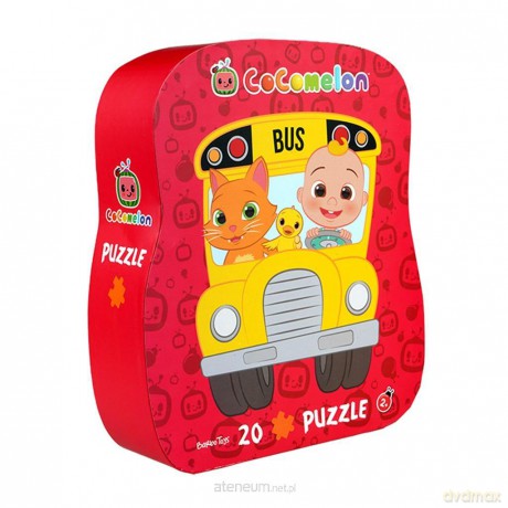 Puzzle dla dzieci w ozdobnym pudełku Autobus [PUZZLE]