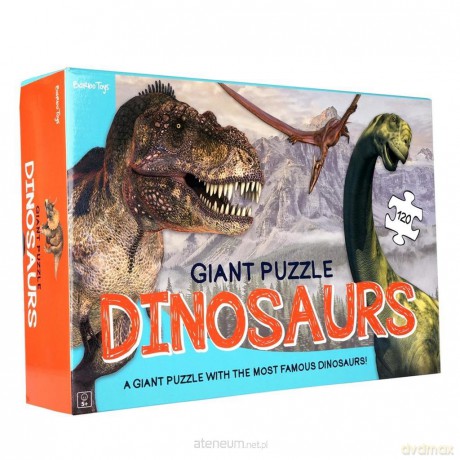 Puzzle podłogowe dinozaury 120el [PUZZLE]