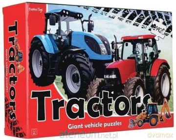 Puzzle podłogowe traktory 142el [PUZZLE]