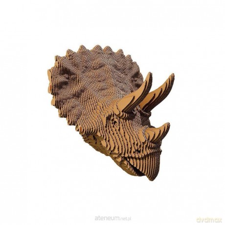 Puzzle ścienne 3D kartonowe - Triceratops [PUZZLE]