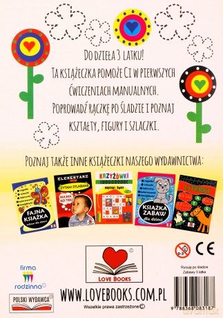 Rysuję po śladzie. Zabawy 3-latka - Agnieszka Wileńska [KSIĄŻKA]
