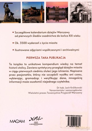 Siedem wieków Warszawy - Arakdiusz Bińczyk, Marcin Rosołowski [KSIĄŻKA]