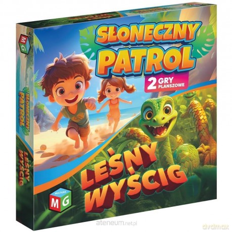 Słoneczny patrol Leśny wyścig 2w1 [GRA PLANSZOWA]