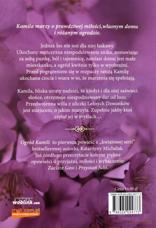 Ogród Kamili - Katarzyna Michalak [KSIĄŻKA]