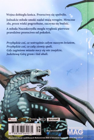 Szpony mocy. Saga Skrzydła ognia. Księga 9 - Tui T. Sutherland [KSIĄŻKA]