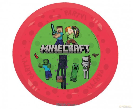 Talerz wielokrotnego użytku Minecraft Mojang 21cm