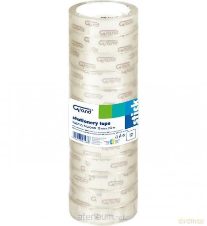 Taśma biurowa 12mmx20m (12szt)