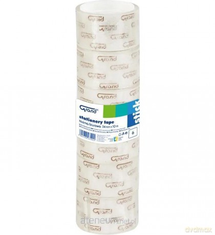 Taśma biurowa 24mmx10m (6szt)