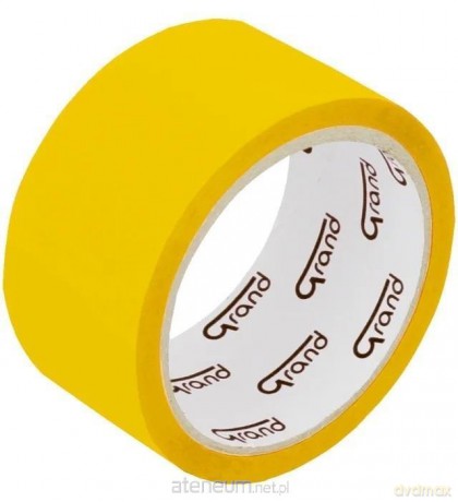 Taśma kolorowa 48mmx50m żółta (6szt)