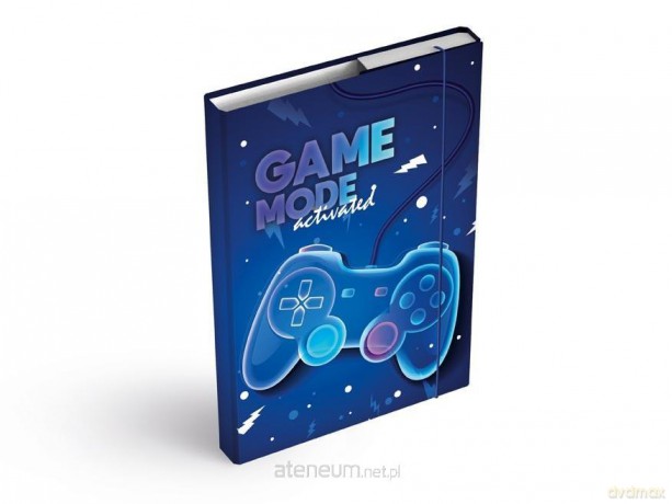 Teczka skrzydłowa z gumką A4 Game