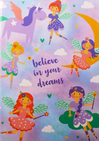 Teczka skrzydłowa z gumką A5 Your Dreams