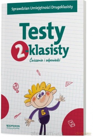 Testy 2-klasisty. Ćwiczenia i odpowiedzi - Małgorzata Barańska [KSIĄŻKA]