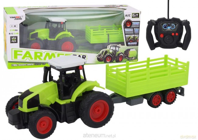 Traktor zdalnie sterowany 1:16 zielony