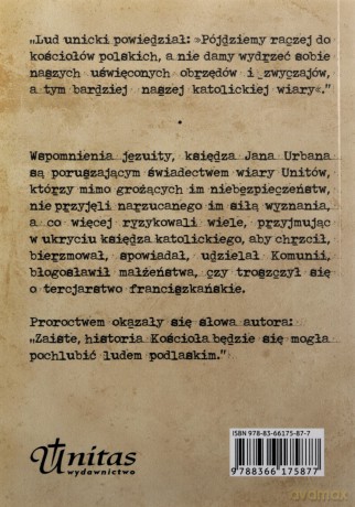 Wśród unitów na Podlasiu - Jan Urban [KSIĄŻKA]