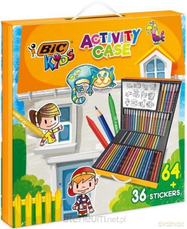 Zestaw Kids Activity Case + Stickers 64+36szt