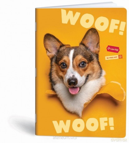 Zeszyt A4/60K katka Woof mix (10szt)
