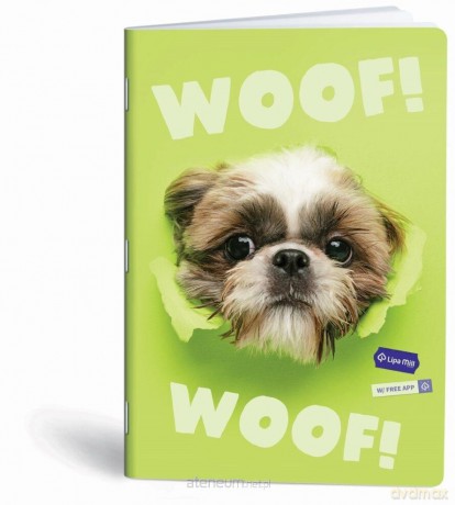 Zeszyt A5/32K kratka Woof mix (10szt)