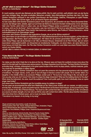 Ich leb' allein in meinem Himmel - Der SĂ¤nger GĂźnther Groissbock [Blu-Ray]+[DVD]