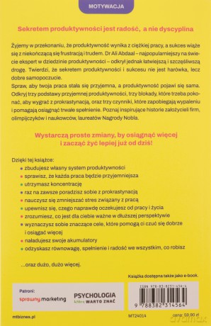 Paradoks produktywności. Jak czerpać przyjemność z pracy, aby się chciało chcieć - Ali Abdaal [KSIĄŻKA]